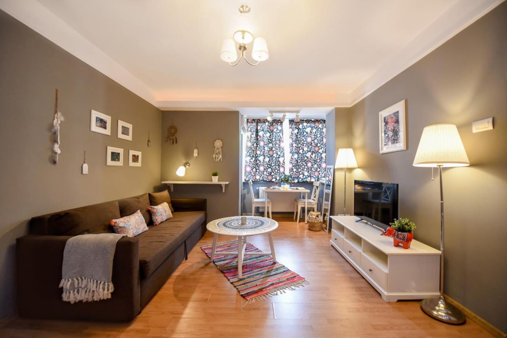 Downtown Oasis: Central Apartments With Cozy Charm Bükreş Oda fotoğraf